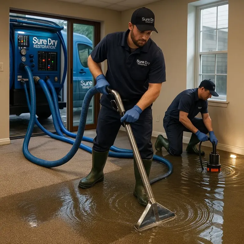 Water Extraction and Removal process in North Edwards, CA